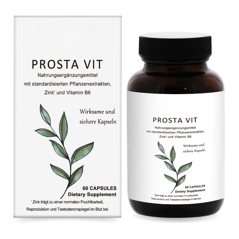ProstaVit™ | 5 natürliche Wirkstoffe gegen Prostatabeschwerden