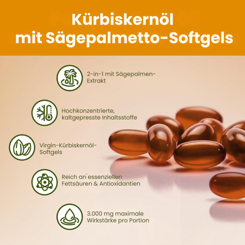 GoldenFlow™ | Unterstützung für Prostata & Blase