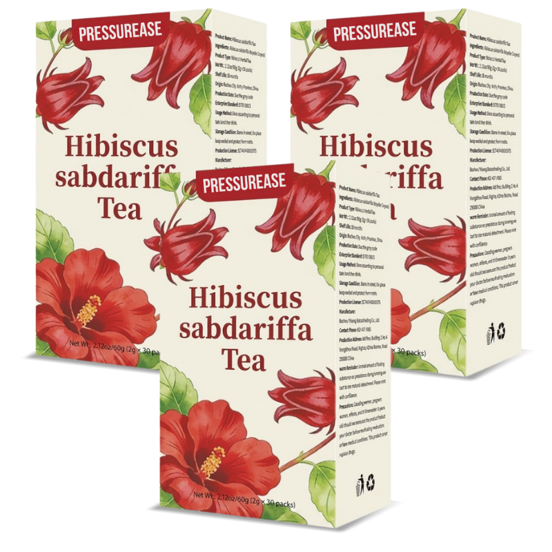 PressurEase™ | 100 % reiner Hibiskus – keine Füllstoffe