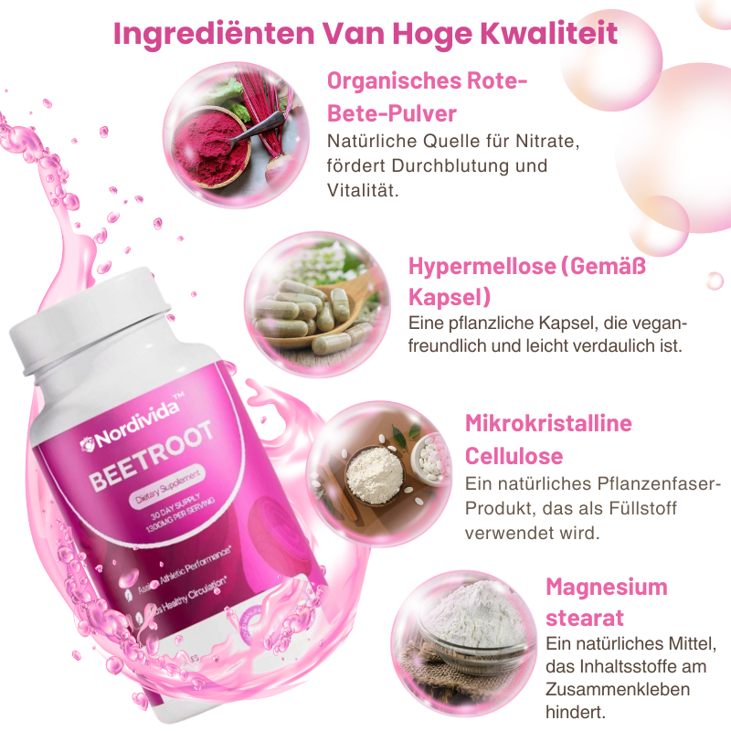 Nordivida™ | Rote-Bete-Extrakt Ergänzung