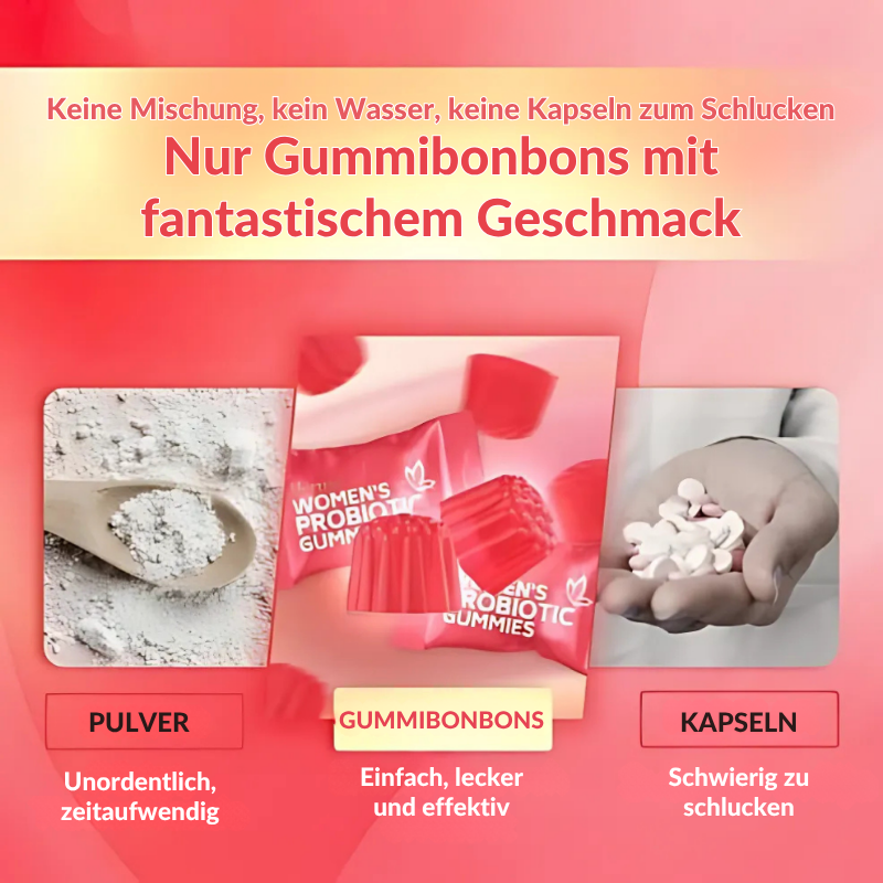 HormoBalance™ | Probiotische Gummies für Frauen