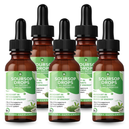 SourSopDrop™ | Reine Stachelannonen-Formel zur Schleimentfernung