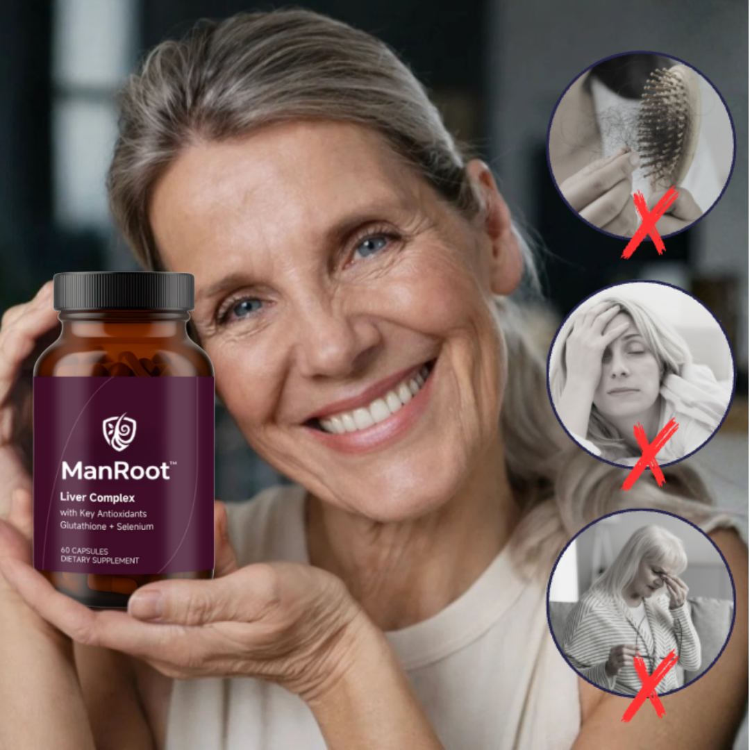 ManRoot™ | Nahrungsergänzung für Schilddrüse & Leber-Komplex