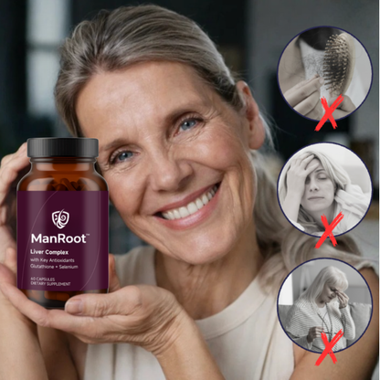 ManRoot™ | Nahrungsergänzung für Schilddrüse & Leber-Komplex