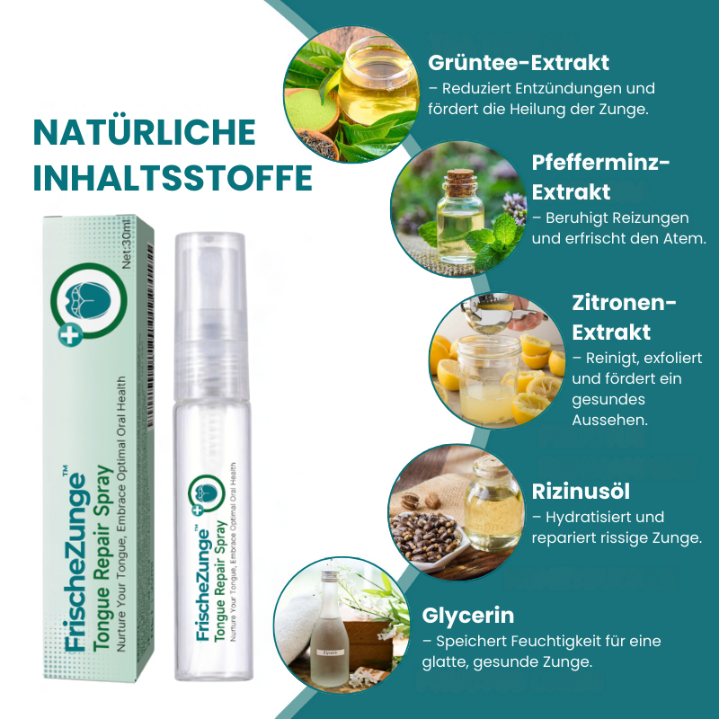 FrischeZunge™ | Zungenreparatur-Spray