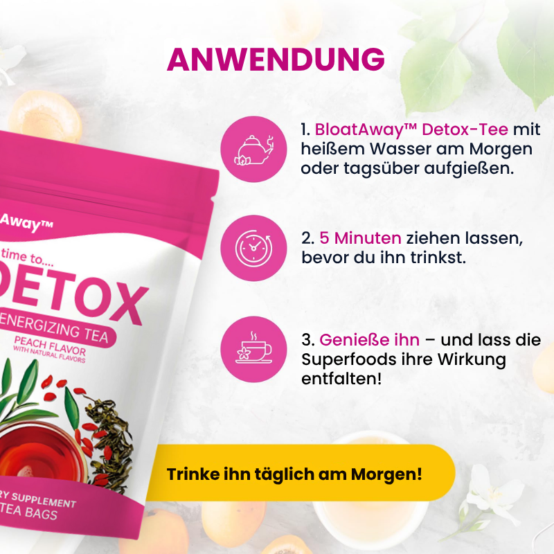 BloatAway™ | Kräutertee gegen Blähungen & zur natürlichen Entgiftung