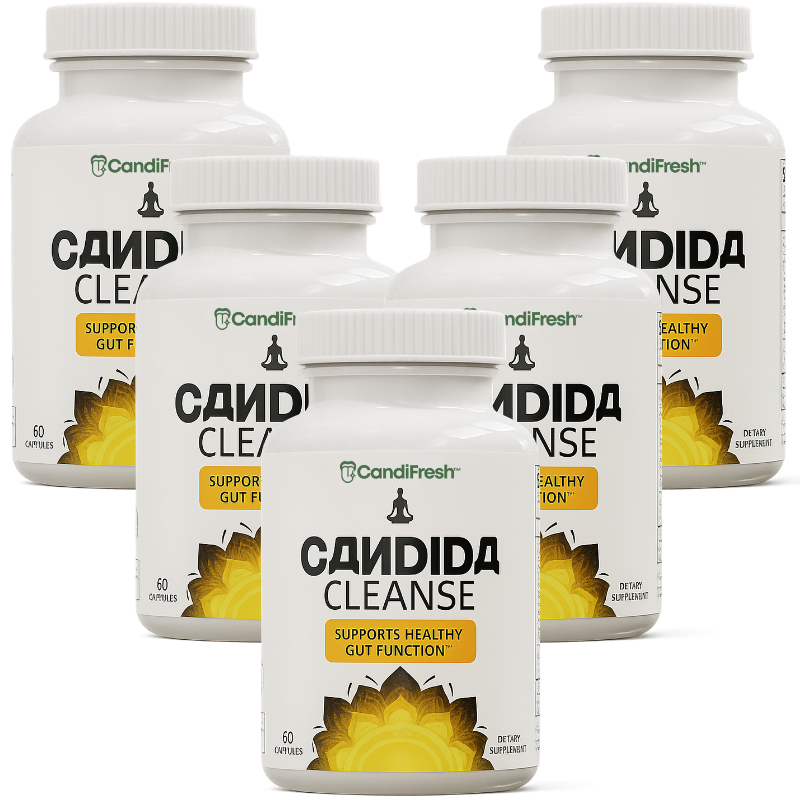 CandiFresh™ | Candida-Cleanse-Kapseln gegen weißen Zungenbelag