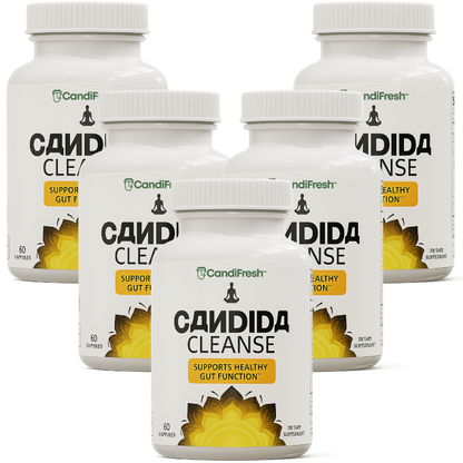 CandiFresh™ | Candida-Cleanse-Kapseln gegen weißen Zungenbelag