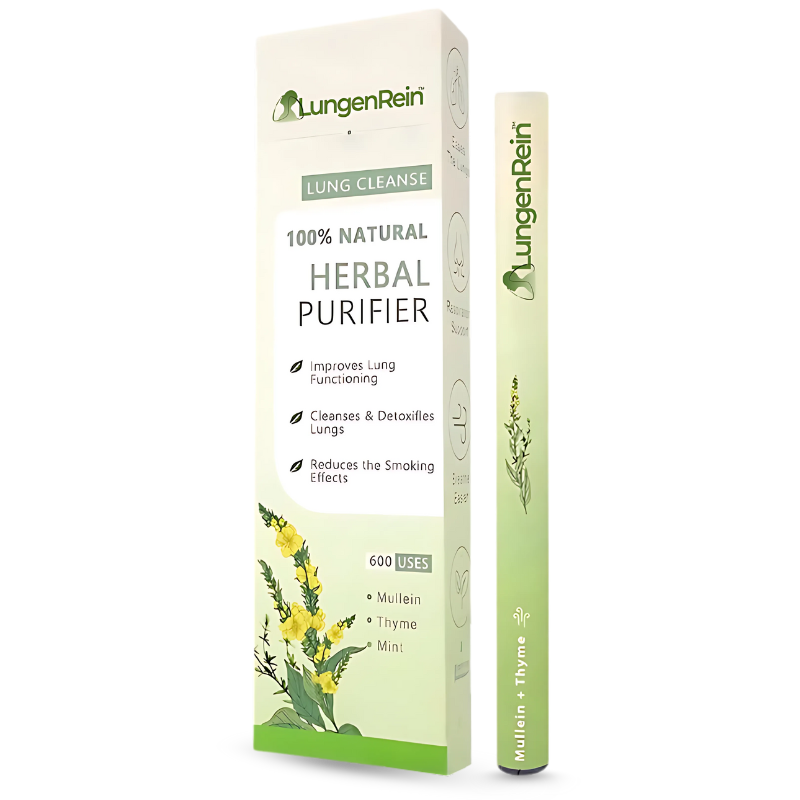 LungenRein™ Mullein Inhalator Pen | Atme tiefer und befreie deine Lungen in nur 7 Tagen