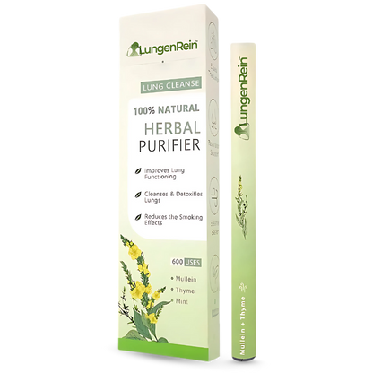 LungenRein™ Mullein Inhalator Pen | Atme tiefer und befreie deine Lungen in nur 7 Tagen