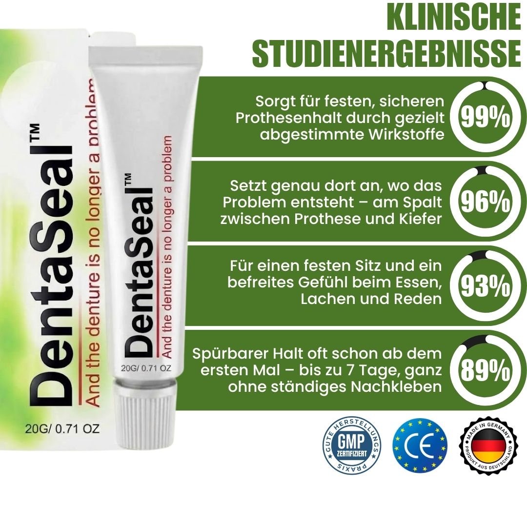DentaSeal™ | Haftgel für Zahnprothesen