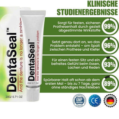 DentaSeal™ | Haftgel für Zahnprothesen