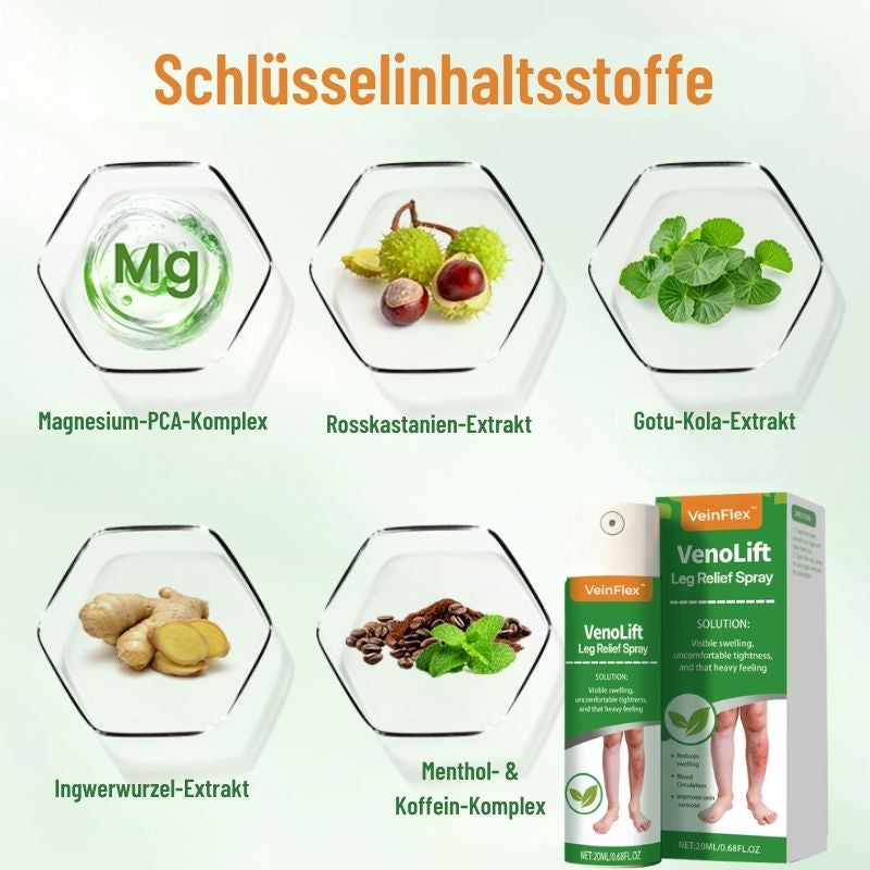 VeinFlex™ | Reduziere Krampfadern um 97 % in nur 2 Wochen!