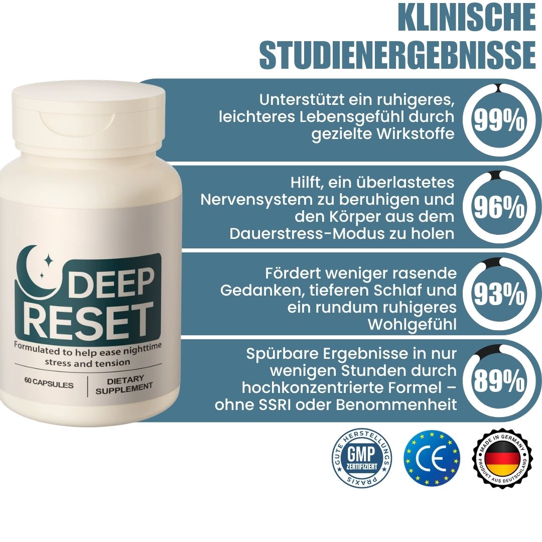 DeepReset™ | Nahrungsergänzung bei Angst