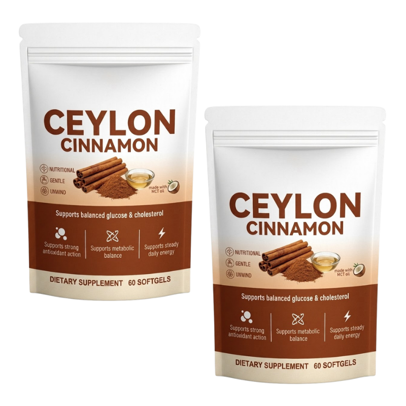 CeylonCinnamon™ | Ceylon-Zimt mit 7.200 mg Äquivalent und MCT-Öl