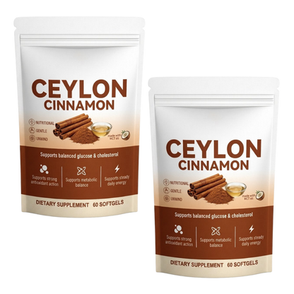 CeylonCinnamon™ | Ceylon-Zimt mit 7.200 mg Äquivalent und MCT-Öl