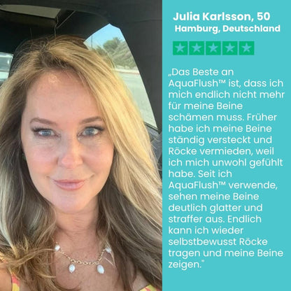 AquaFlush™  | Das Erscheinungsbild von Cellulite reduzieren