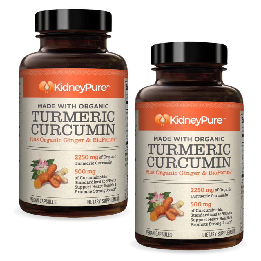 KidneyPure™ | Kurkuma + Ingwer + BioPerine® für die Nierengesundheit