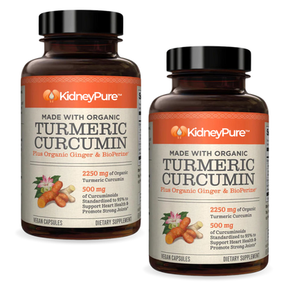 KidneyPure™ | Kurkuma + Ingwer + BioPerine® für die Nierengesundheit