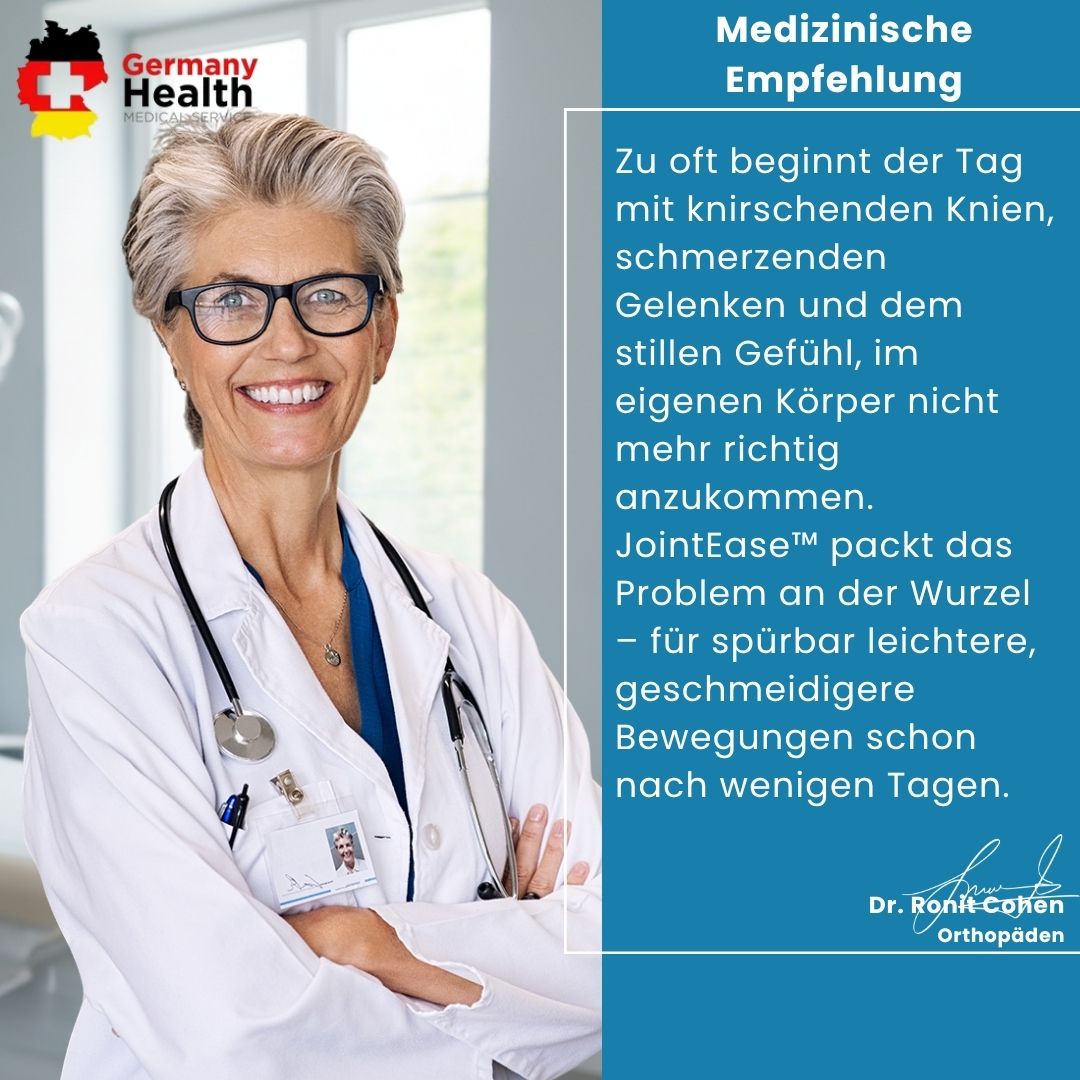 JointEase™ | Hyaluronsäure-Gelenkcreme