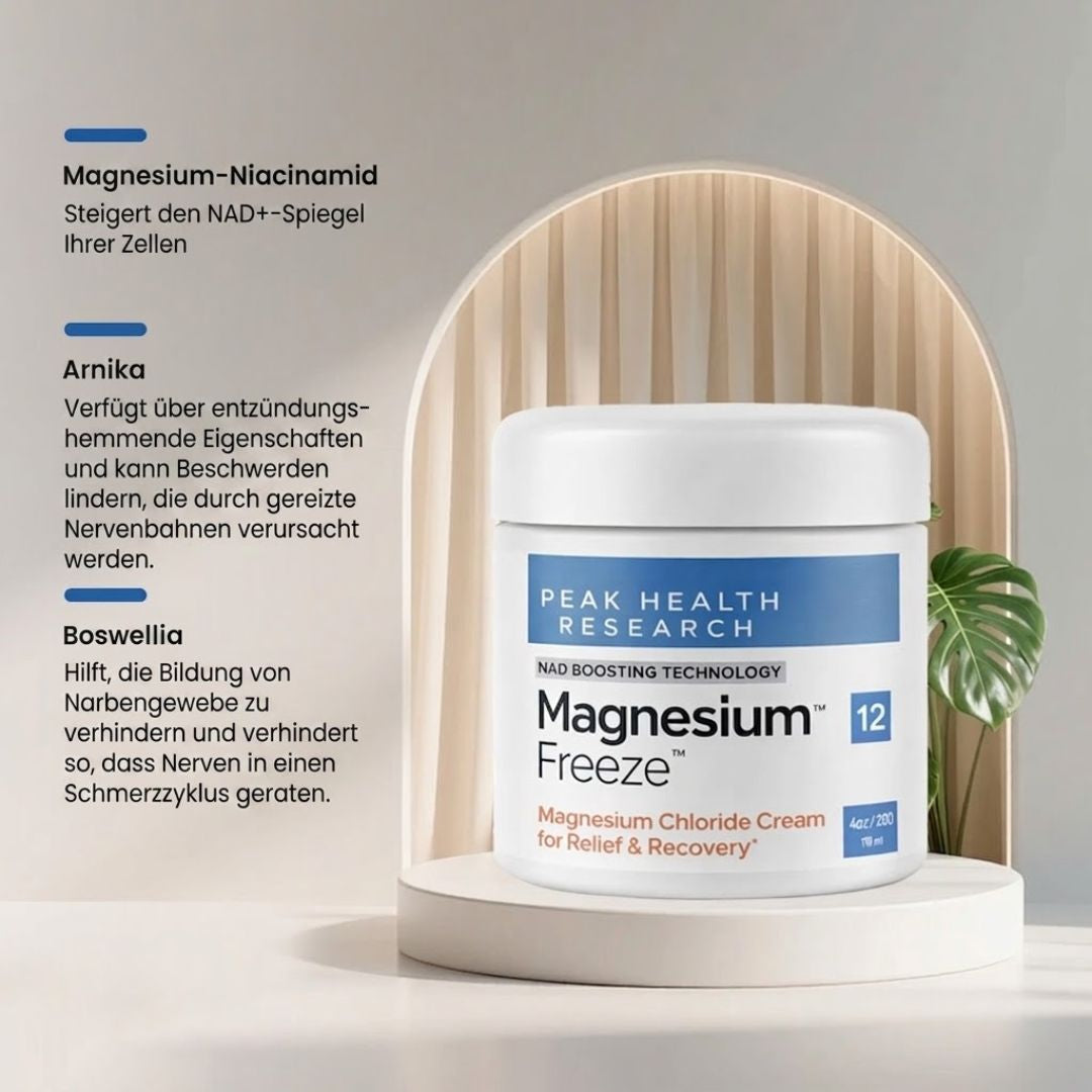 MagnesiumFreeze™ | Schmerzlindernde Körpercreme