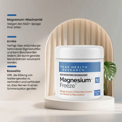 MagnesiumFreeze™ | Schmerzlindernde Körpercreme