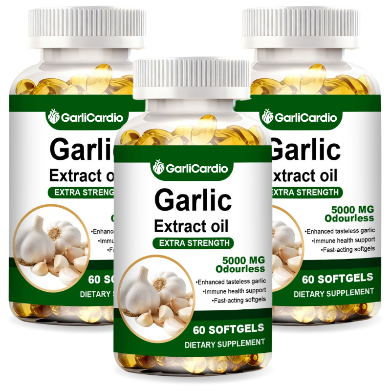 GarliCardio™ | Premium gereifter Knoblauch für eine bessere Durchblutung