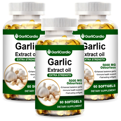 GarliCardio™ | Premium gereifter Knoblauch für eine bessere Durchblutung