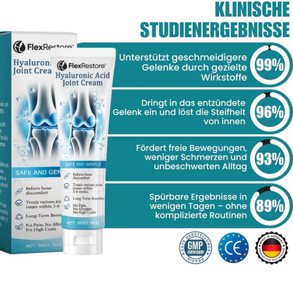FlexRestore™  | Hyaluronsäure-Gelenkcreme