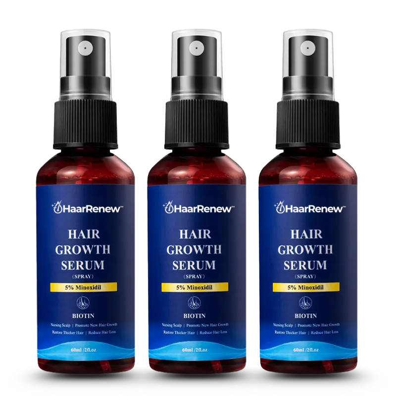 HaarRenew™ | 5 % Minoxidil mit Biotin Haarserum
