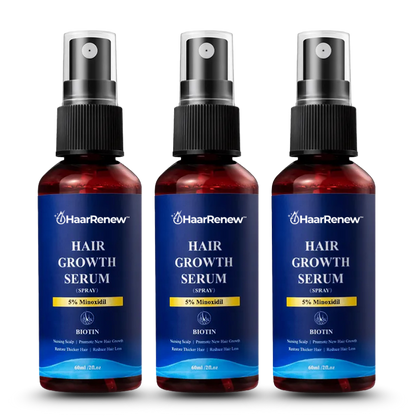 HaarRenew™ | 5 % Minoxidil mit Biotin Haarserum