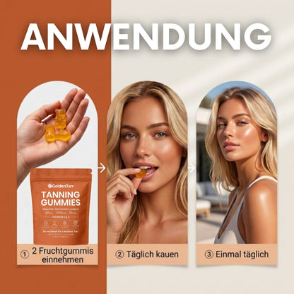 GoldenTan™ | Selbstbräunungs-Gummies