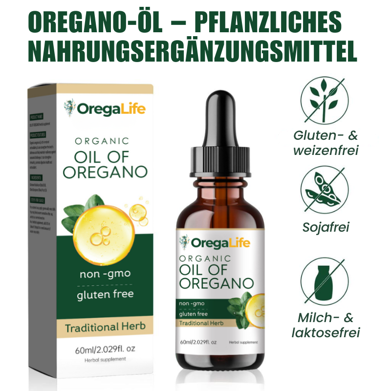 OregaLife™ | Organische Detox-Öltropfen für eine gesunde Verdauung