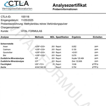 BlueVitality™ | Methylenblau-Lösung