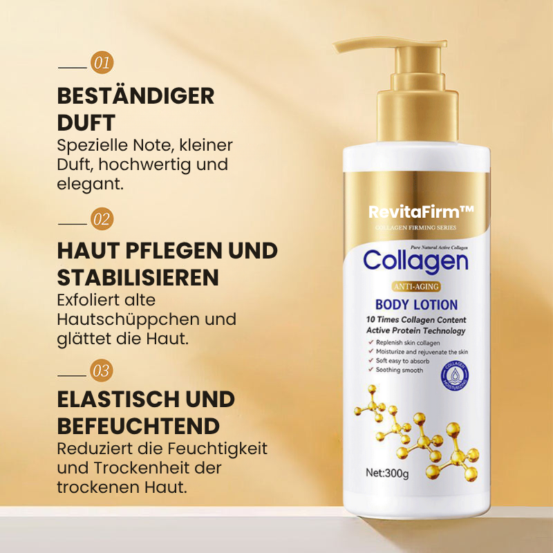 RevitaFirm™ | Collagen Anti-Aging Körperlotion