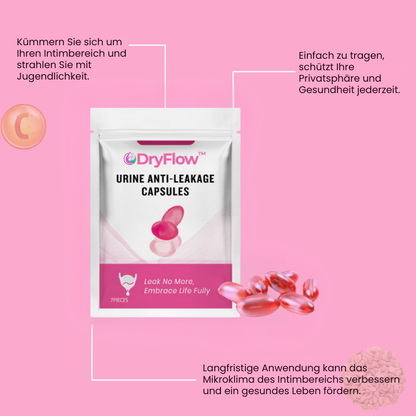 DryFlow™ | Rektale Kapsel für Harninkontinenz