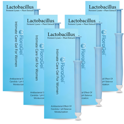 FloraGel™ | Lactobacillus-Ferment-Lysat + 6 pflanzliche Wirkstoffe für einen ausgeglichenen pH-Wert