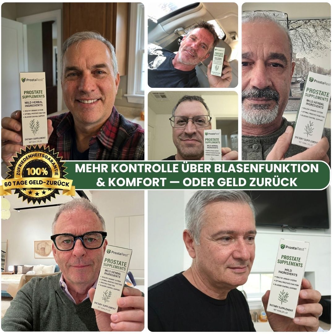 ProstaRest™ | Nahrungsergänzungsmittel für die Prostata