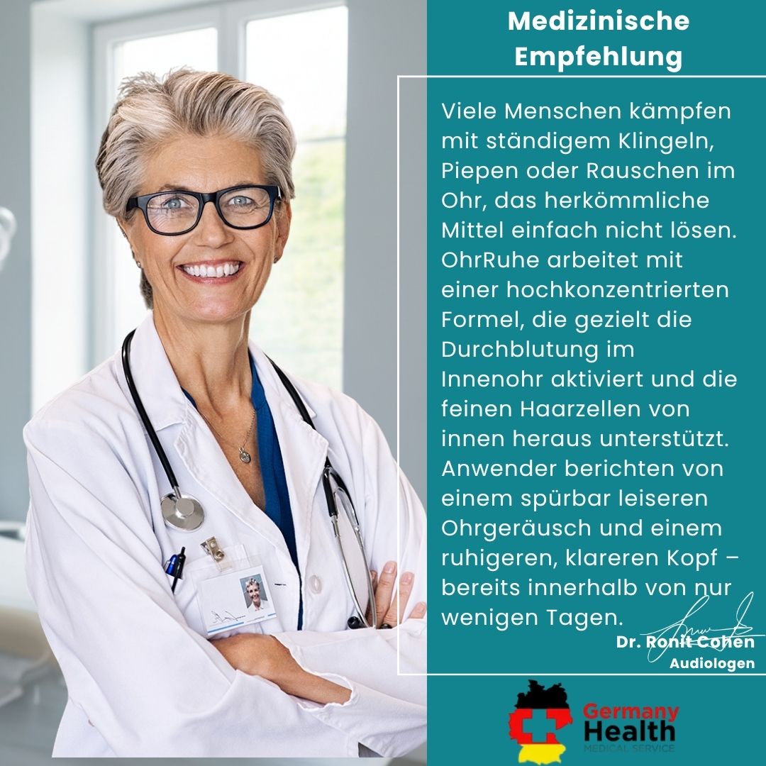 OhrRuhe™ | Öl gegen Ohrensausen