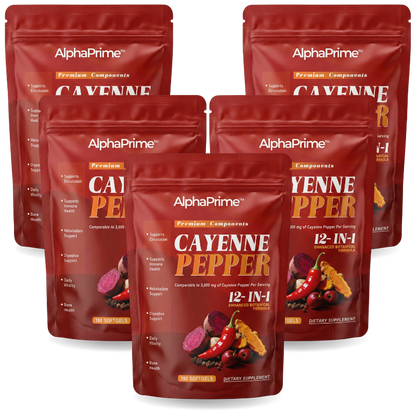 AlphaPrime™ | Cayennepfeffer für verbesserte Durchblutung