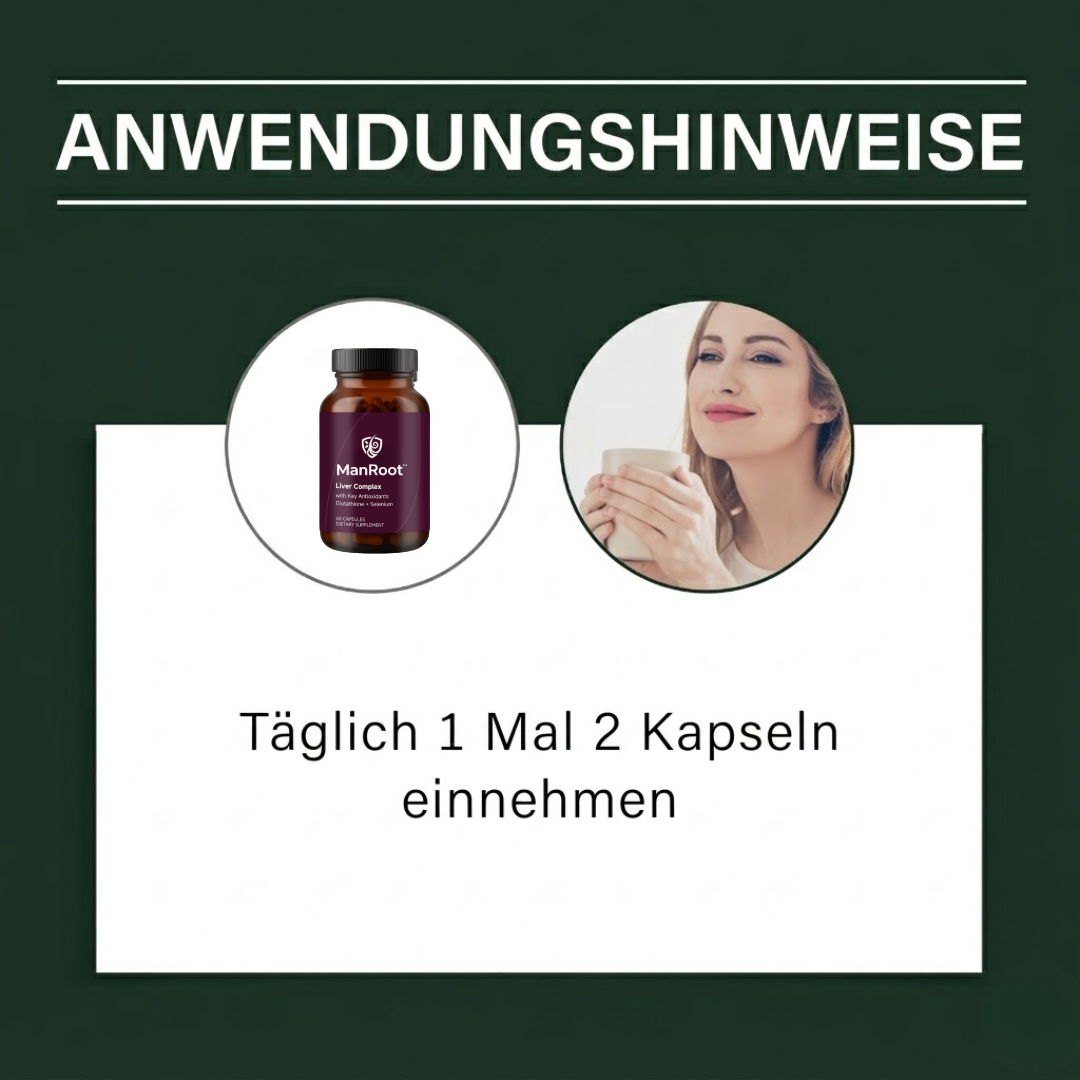 ManRoot™ | Nahrungsergänzung für Schilddrüse & Leber-Komplex