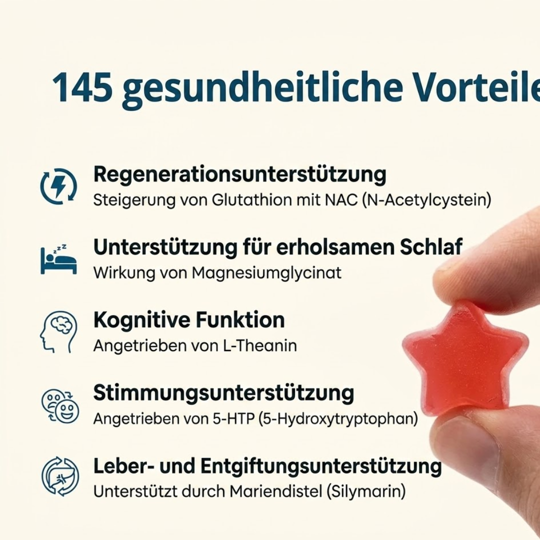 DeepSleep™ | Schlaf-Gummies