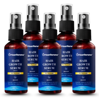 HaarRenew™ | 5 % Minoxidil mit Biotin Haarserum