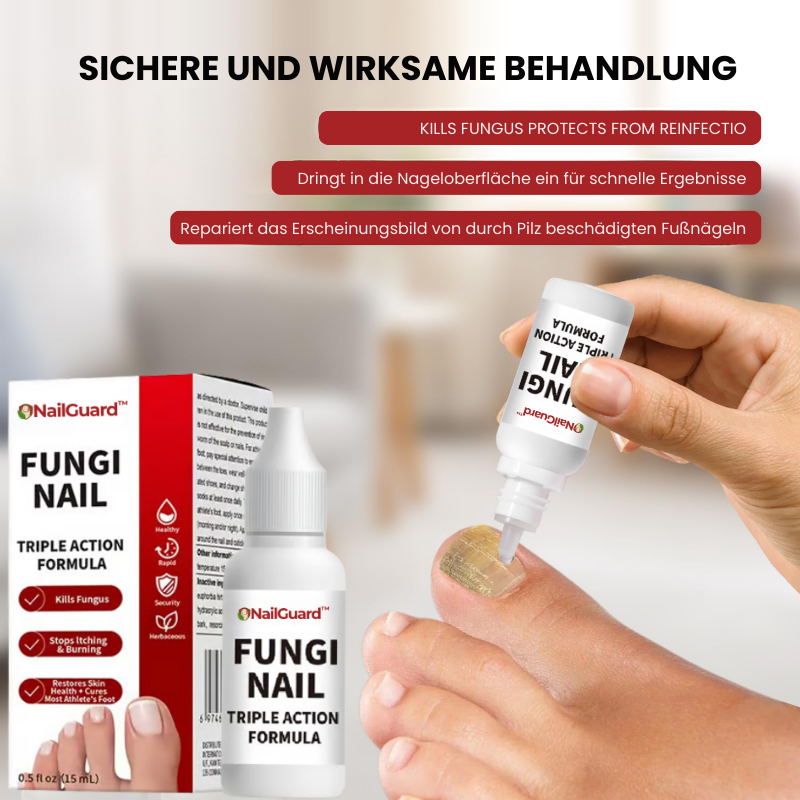 NailGuard™ | Behandlung von Fußnagelpilz