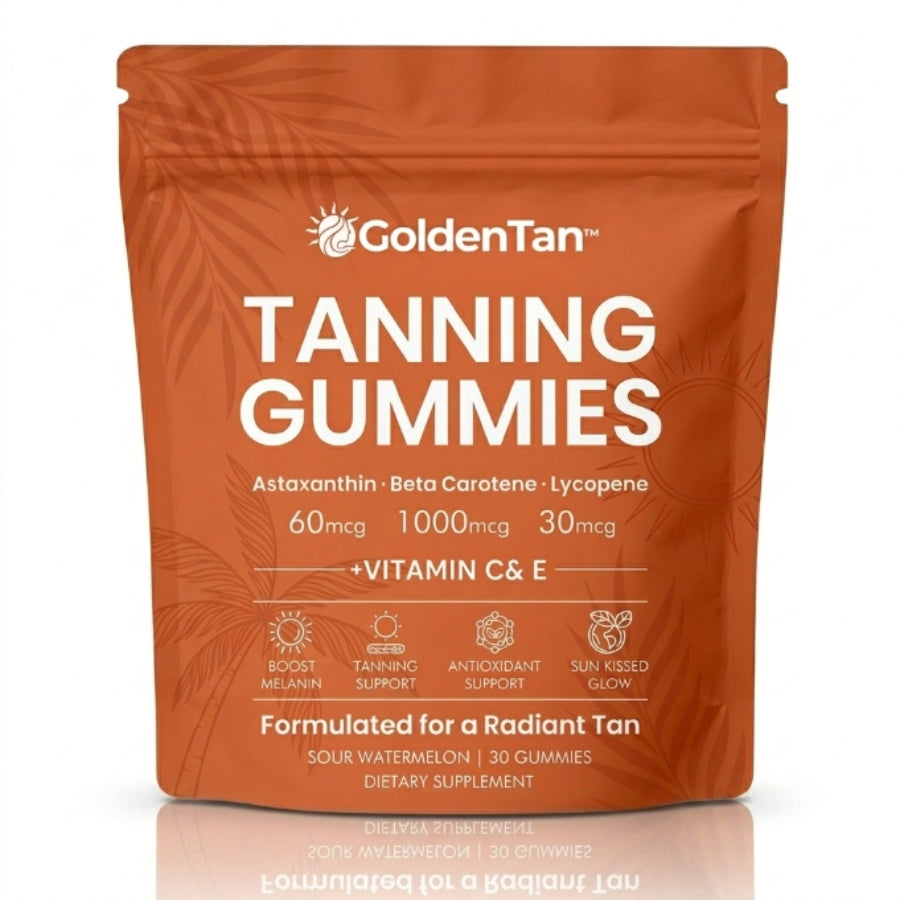 GoldenTan™ | Selbstbräunungs-Gummies