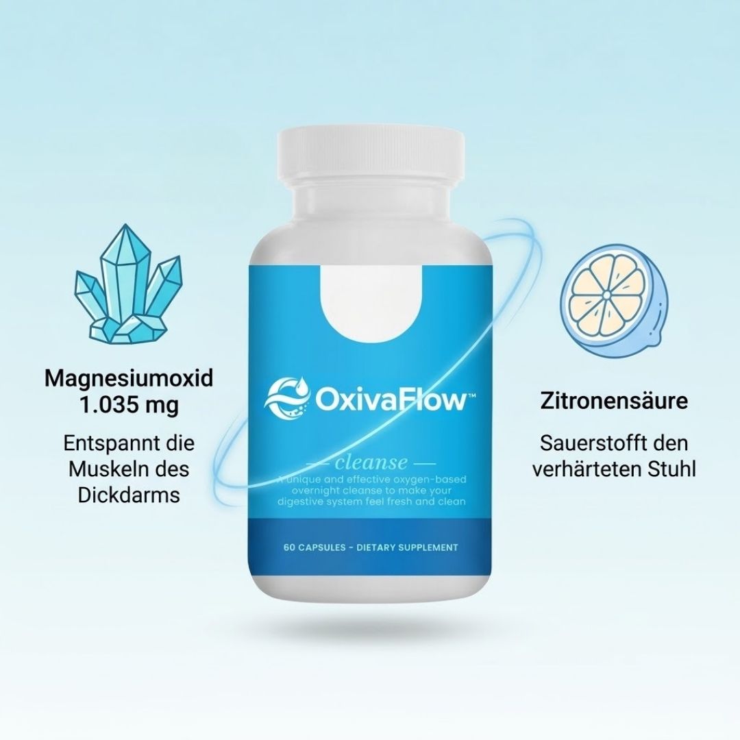 OxivaFlow™ | Magnesiumoxid-basiertes Nahrungsergänzungsmittel für die Verdauung