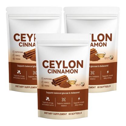 CeylonCinnamon™ | Ceylon-Zimt mit 7.200 mg Äquivalent und MCT-Öl