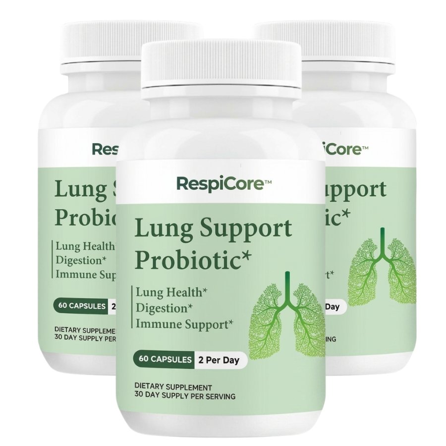 RespiCore™ | Natürliche Lungenunterstützungs-Probiotika