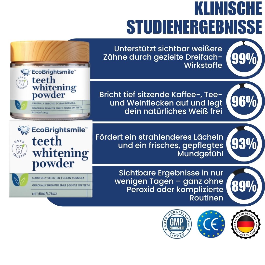 EcoBrightsmile™ | Zahnaufhellungspulver
