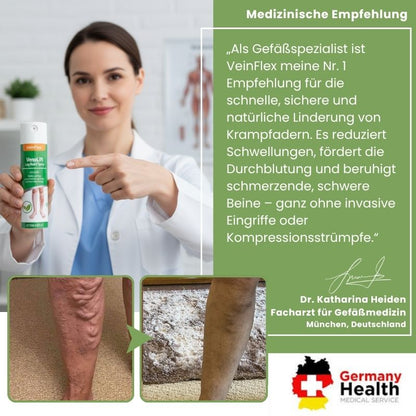 VeinFlex™ | Reduziere Krampfadern um 97 % in nur 2 Wochen!